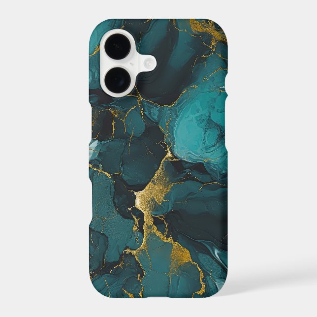 Emerald Marble with Golden Veins (Back)
