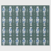 Emerald Nutcracker Wrapping Paper