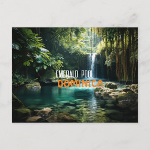 EMERALD POOL DOMINICA POSTCARD