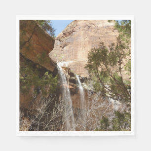 Emerald Pool Falls I from Zion National Park Napkin