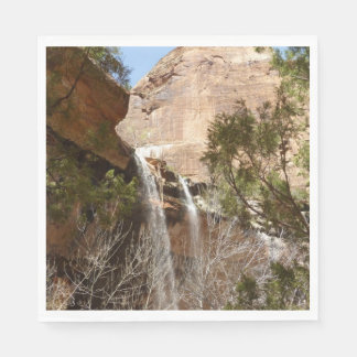 Emerald Pool Falls I from Zion National Park Napkin