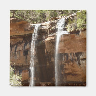 Emerald Pool Falls IV from Zion National Park Magnet