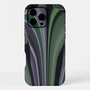 Emerald Radiance Beautiful Green Aurora Texture iPhone 16 Pro Max Case