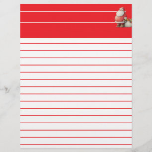Emerald red Return Address Custom Letterhead