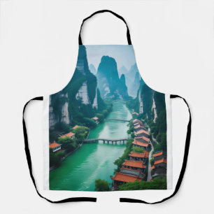 Emerald River Valley – Culinary Calm in Every Meal Apron