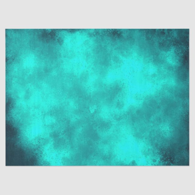Emerald Storm Cloud Effect Tissue Paper (Front)