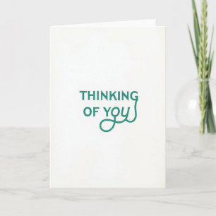 Emerald Thinking Of You Card