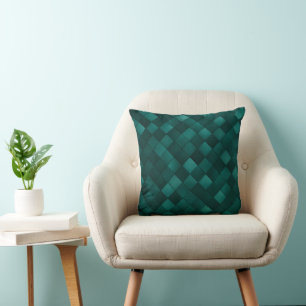 Emerald Tile Pattern – Modern Luxury Cushion