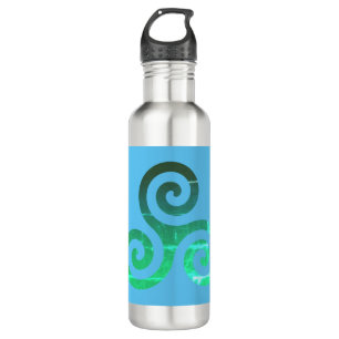 Emerald Triskele Ancient Celtic Symbol 710 Ml Water Bottle
