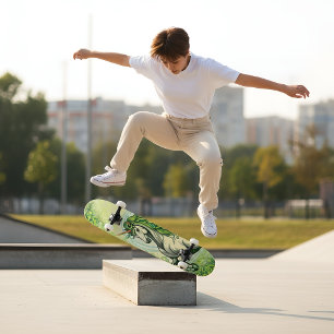 Emerald Unicorn Skateboard