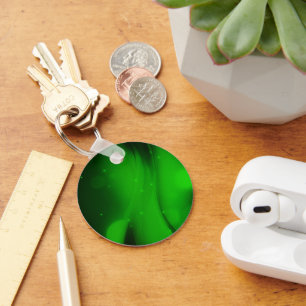 Emerald Wave Key Ring