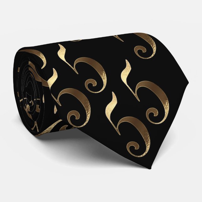 Emerald Wedding 55th Birthday Anniversary Tie (Rolled)