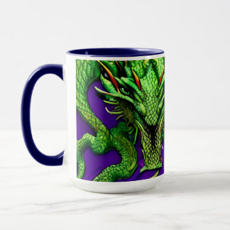 Emerald Wyrm Elegance Mug