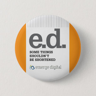 Emerge Digital - Short 6 Cm Round Badge