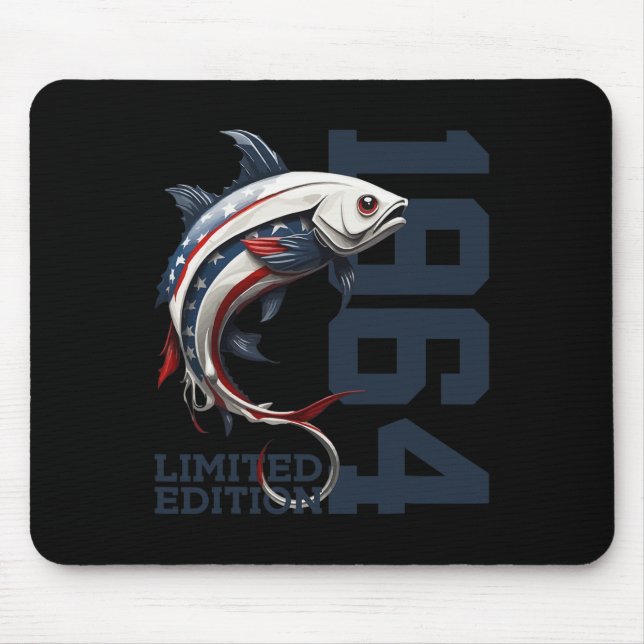 Emergency 4th Of July Department Skeleton Dancing  Mouse Pad (Front)