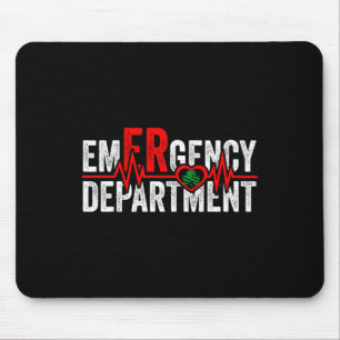 Emergency Department 4th Of July Usa St Patricks D Mouse Pad