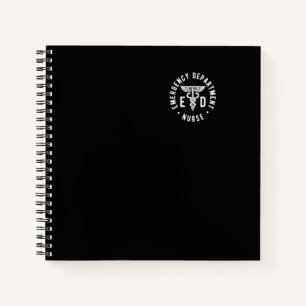 Emergency Department ED Nurse Emergency Room ER Nu Notebook