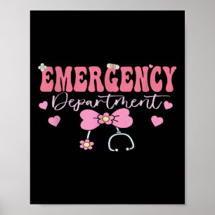 Emergency Department Emergency Nurse Emergency Roo Poster