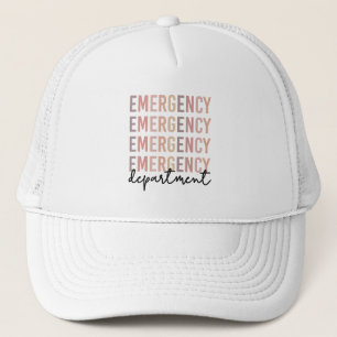 Emergency Department ER Staff ER Nurse ER Tech Trucker Hat