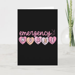 Emergency Department Nurse Hearts Er Rn Ed Valenti Card