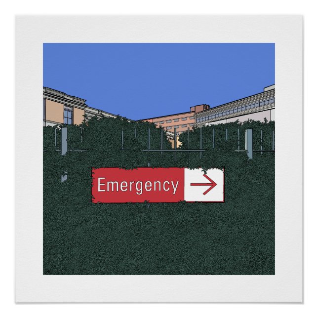 Emergency Department  Poster (Front)