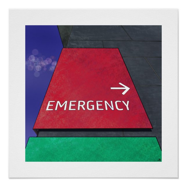 Emergency Department  Poster (Front)