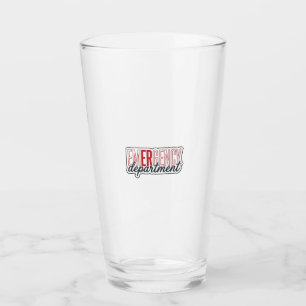 Emergency Department Typography Shirt Design_1 Glass
