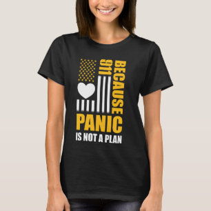 Emergency Dispatcher Dispatcher Dad 911 First Resp T-Shirt