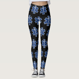 Emergency EMS Logo   Leggings