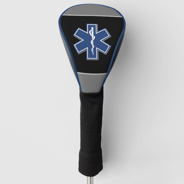 Emergency Medical Logo Golf Head Cover (Front)