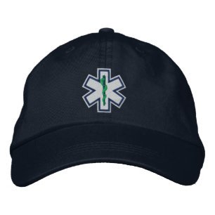 Emergency Medical Technician EMT Embroidery Embroidered Hat
