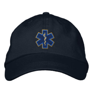 Emergency Medical Technician EMT Embroidery Embroidered Hat