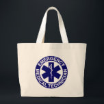 EMERGENCY MEDICAL TECHNICIANS EMT LARGE TOTE BAG<br><div class="desc">EMERGENCY MEDICAL TECHNICIANS EMT</div>