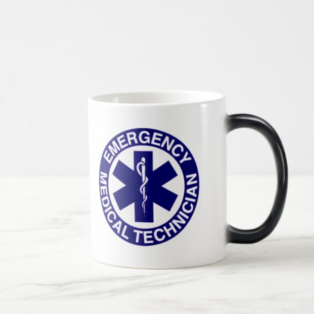 EMERGENCY MEDICAL TECHNICIANS EMT MAGIC MUG (Right)