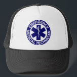 EMERGENCY MEDICAL TECHNICIANS EMT TRUCKER HAT<br><div class="desc">EMERGENCY MEDICAL TECHNICIANS EMT</div>