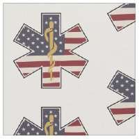 Emergency Medical Worker Tribute Usa Flag EMS EMT