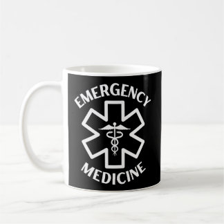 Emergency Medicine Doctor Nurse Er Medical Caduceu Coffee Mug