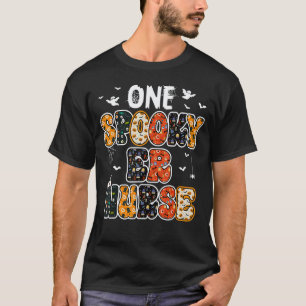 Emergency Nurse ER Nurse Halloween Spooky Season N T-Shirt