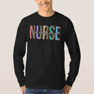 Emergency Nurse Leopard Print T-Shirt