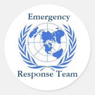 Emergency Response Team Classic Round Sticker