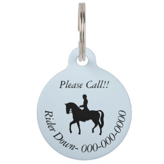 Emergency Rider Down Pet Tag
