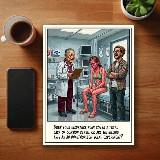 Emergency Room Adventures Cartoon Postcard (Creator Uploaded)