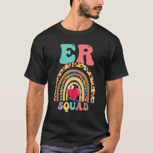 Emergency Room ER Nurse Hospital Department Rainbo T-Shirt