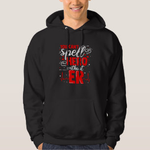 Emergency Room Nurse Appreciation ER like in Hero Hoodie