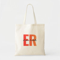 Emergency Room Nurse Modern Typography