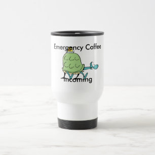 Emergency Swamp Turtle Coffee Cartoon Travel Mug