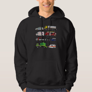 Emergency Vehicles Hospital Police Car Ambulance T Hoodie