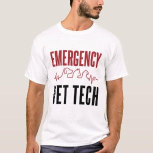 Emergency Vet Tech Critical Care Veterinary T-Shirt