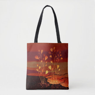 Emerging from Below - Solarpunk Tote Bag