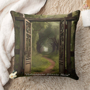 "Emerging Paths" Cushion